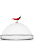 Ichendorf Milano oval-design glass platter - White