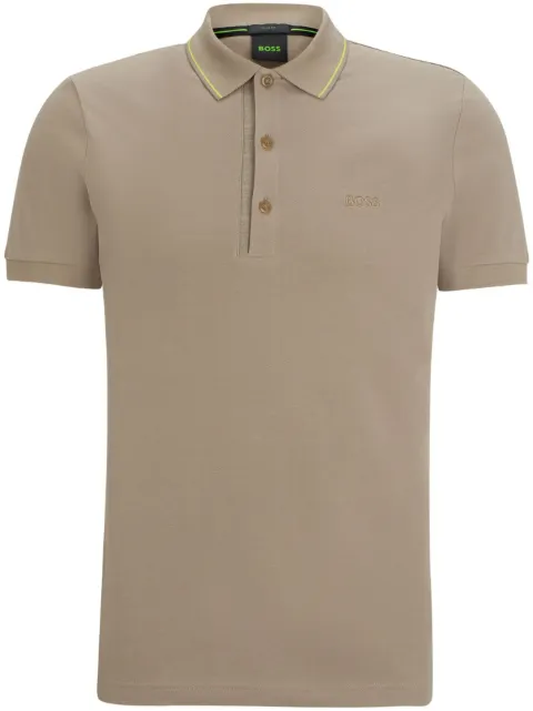 BOSS Camisa polo Paule de algodão