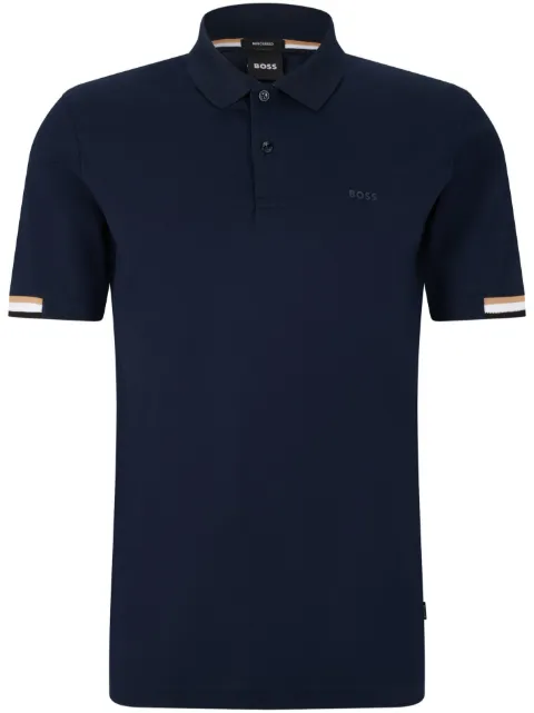 BOSS Camisa polo com botões