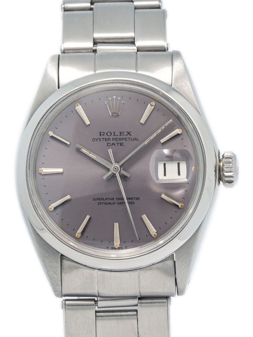 Rolex pre-owned Oyster Perpetual Date 34mm - Grijs