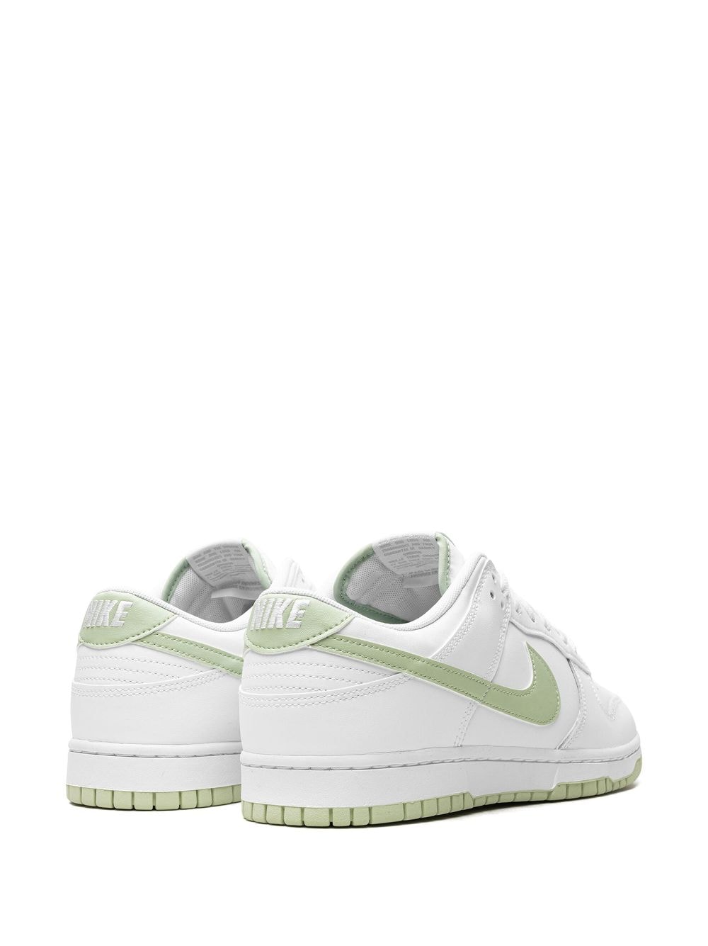 Shop Nike Dunk Low "hyper Royal" Sneakers In White