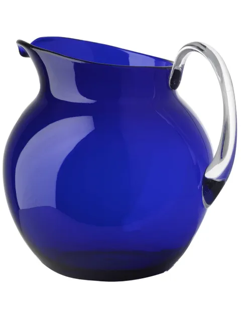 Mario Luca Giusti round crystal jar