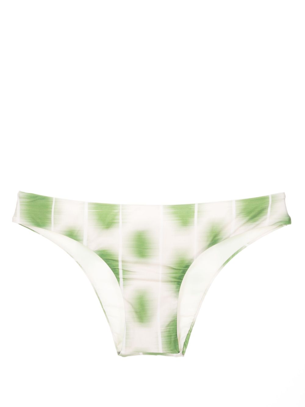 Lenny Niemeyer Bikinislip met abstracte print Groen