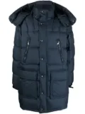 Polo Ralph Lauren logo-patch padded coat - Blue