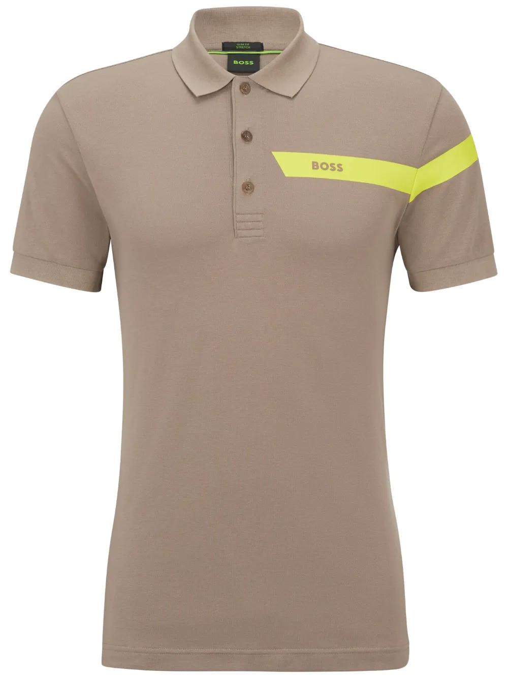 boss khaki polo