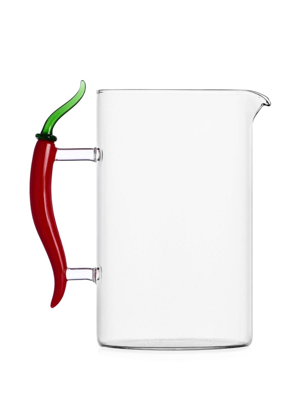 Shop Ichendorf Milano Peperoncino Glass Pitcher In White