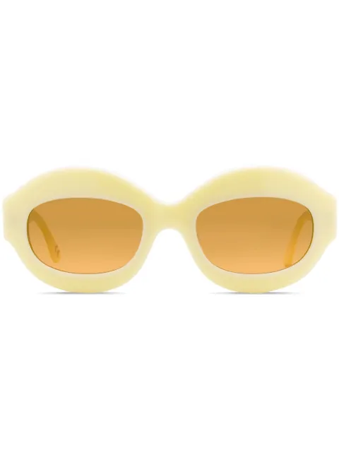 Marni Eyewear Ik Kil Cenote oval-frame sunglasses