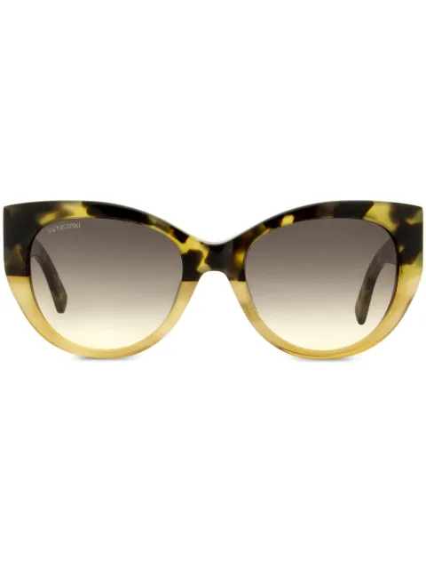 Swarovski lentes de sol con armazón cat eye