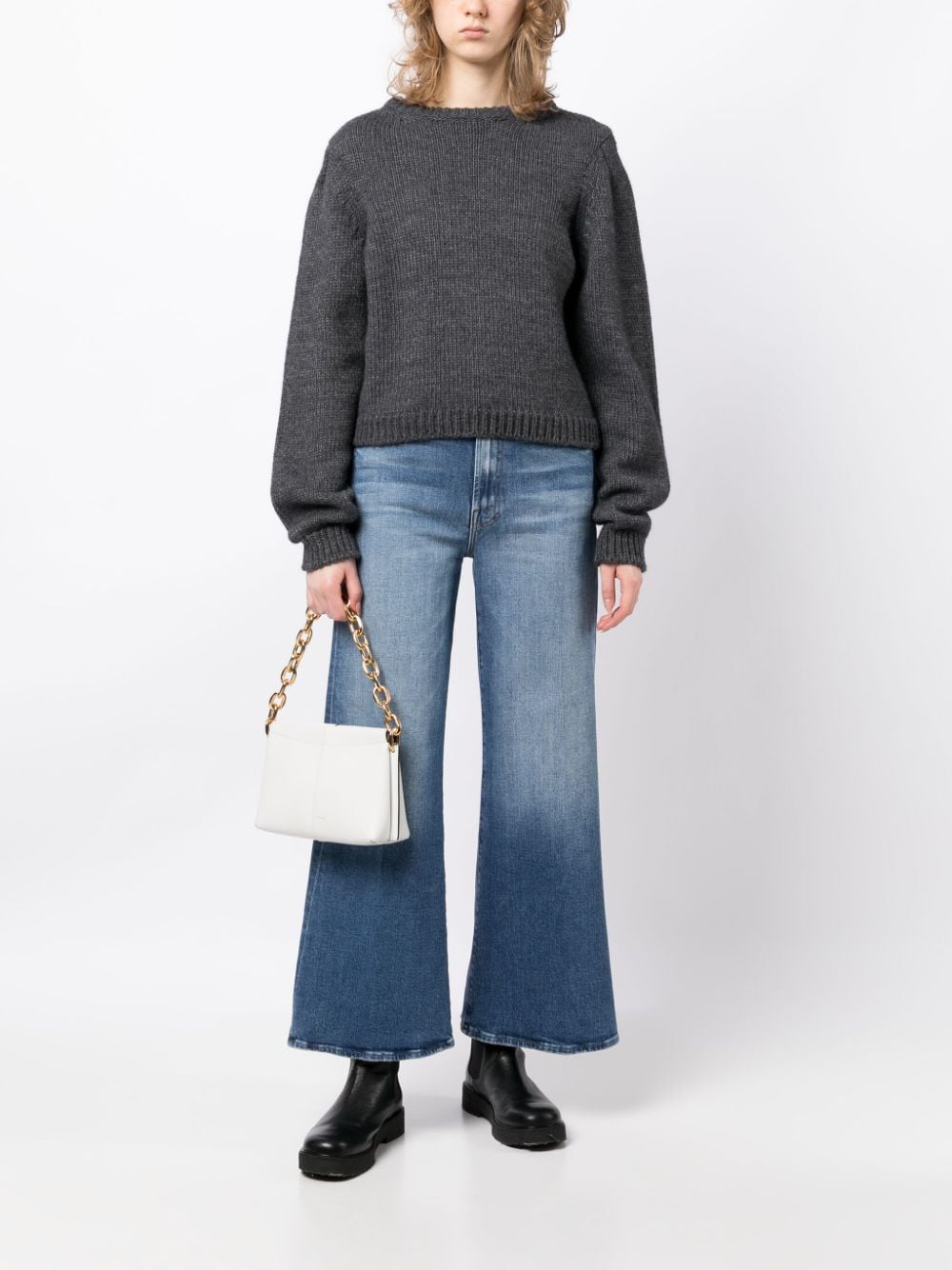 Image 2 of MOTHER wide-leg flared jeans