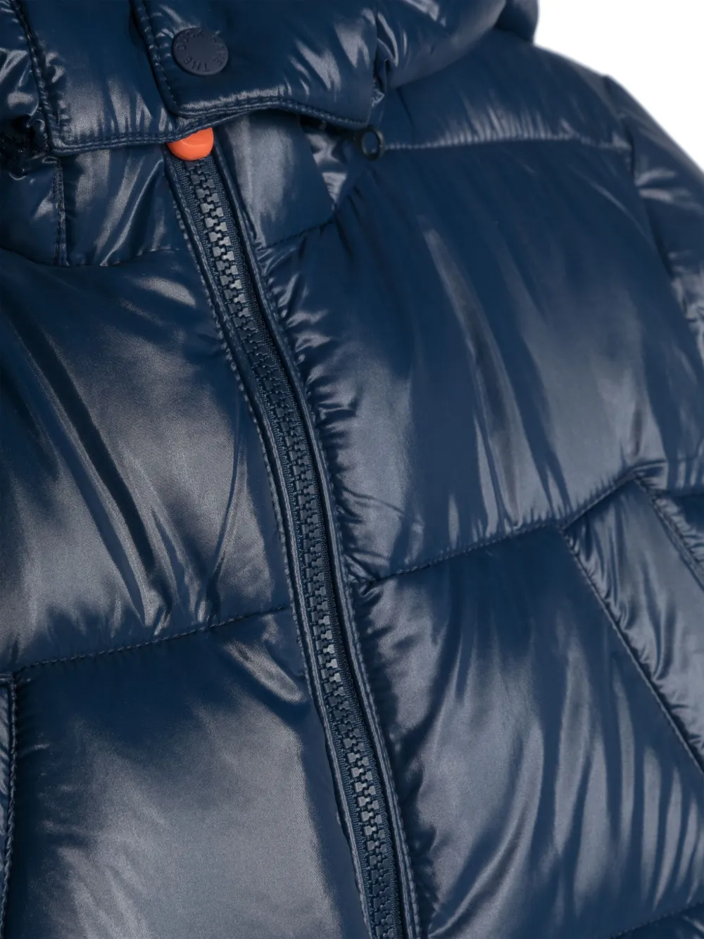 Save The Duck Kids Donsjack met capuchon Blauw