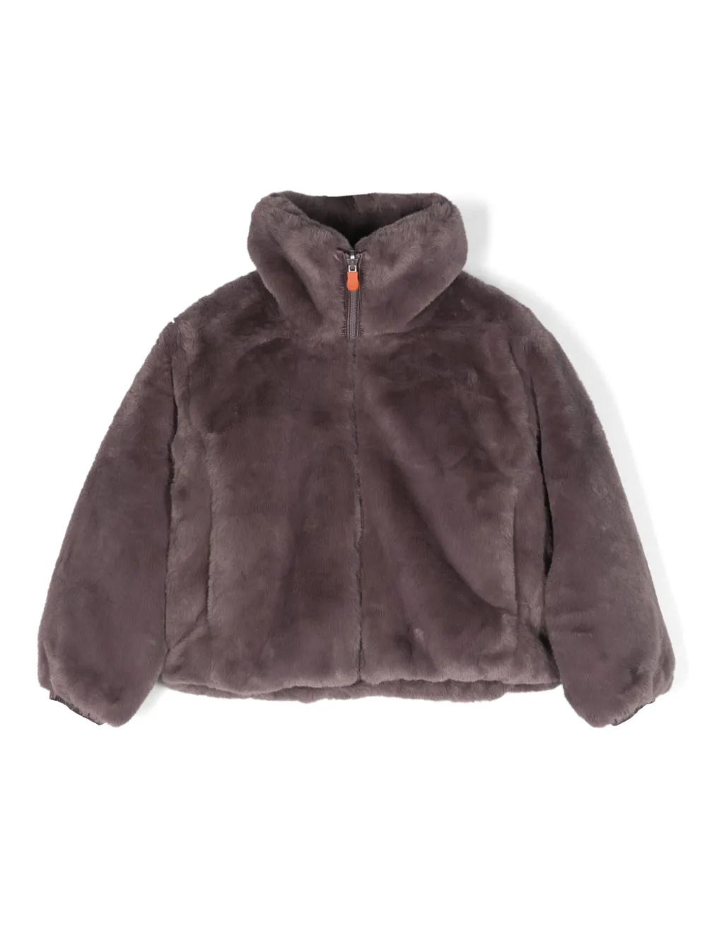 Save The Duck Kids reversible zip-up padded jacket | Purple | Image 1