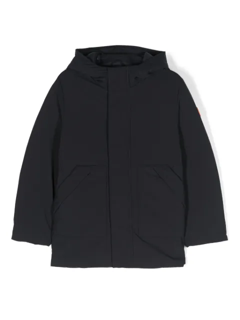 Save The Duck Kids Albi logo-patch padded jacket