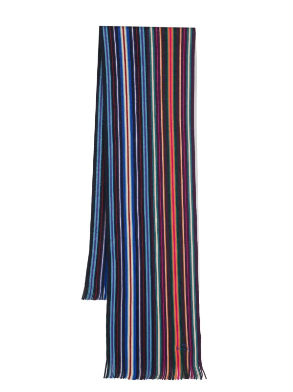 paul smith black scarf