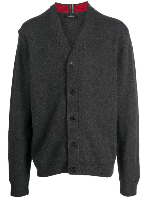 PS Paul Smith cárdigan con cuello en V