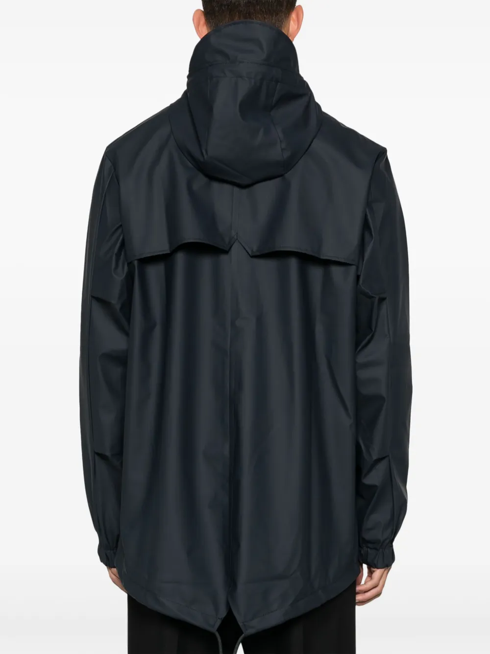 Rains Regenjas met capuchon Blauw
