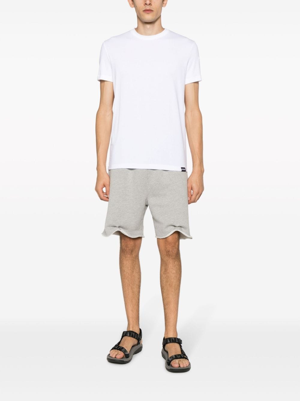 Dsquared2 crew-neck short-sleeved T-shirt - Wit