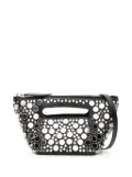 The Attico bead-embellished tote bag - Black