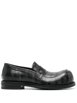 Loewe shop croc loafers