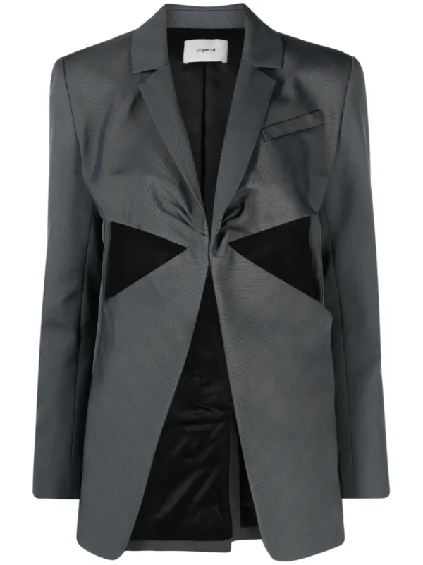 Coperni（コペルニ）カットアウト ジャケット Coperni カットアウト ジャケット | ブラック | FARFETCH JP
