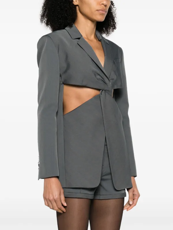 Coperni（コペルニ）カットアウト ジャケット Coperni カットアウト ジャケット | ブラック | FARFETCH JP
