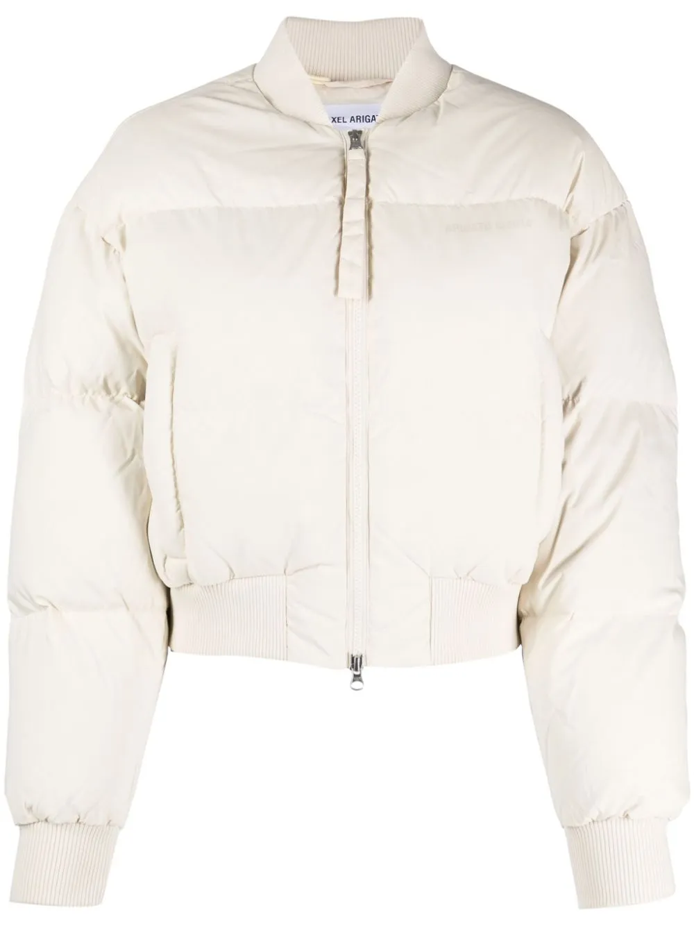 Axel Arigato Zoe Down Bomber Jacket In Neutrals