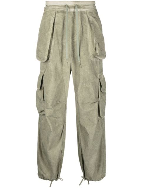 A Paper Kid faded-effect cargo pants