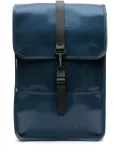 Rains carabiner-fastening waterproof backpack - Blue