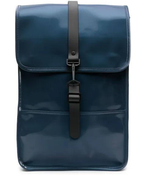Rains carabiner-fastening waterproof backpack