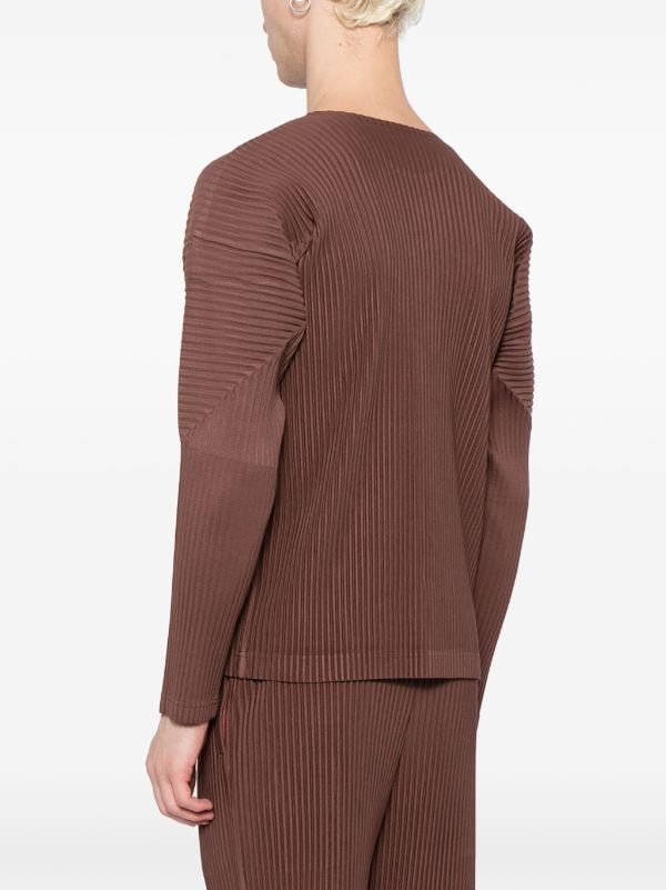 Homme Plissé Issey Miyake Mc September Pleated Top - Farfetch