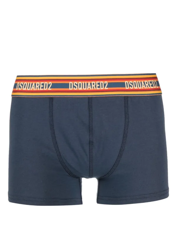 Dsquared2 logo tape Striped Boxers Farfetch