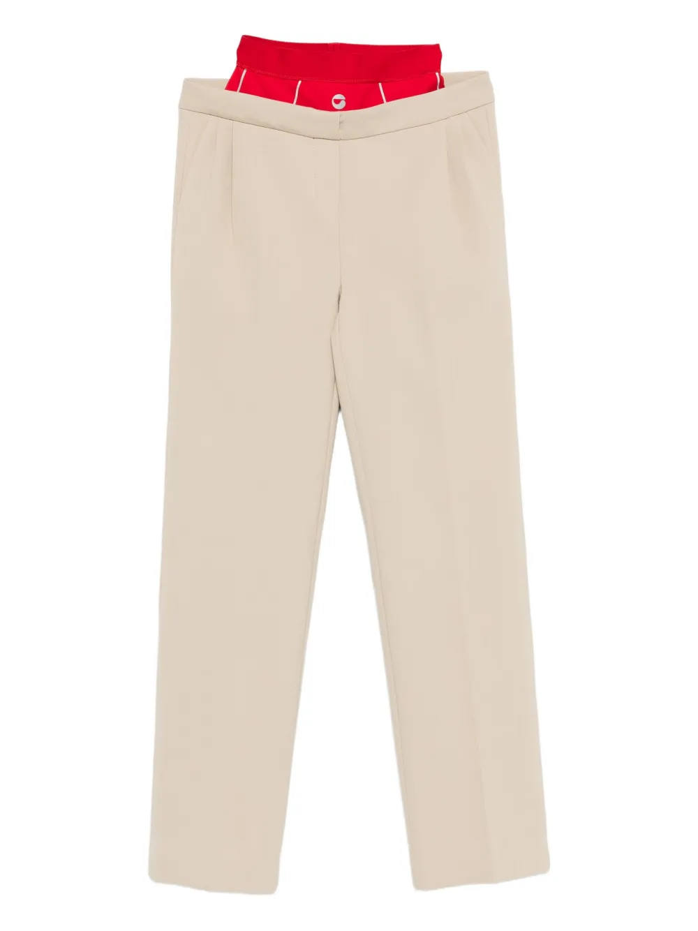 Coperni Gelaagde trainingsbroek Beige