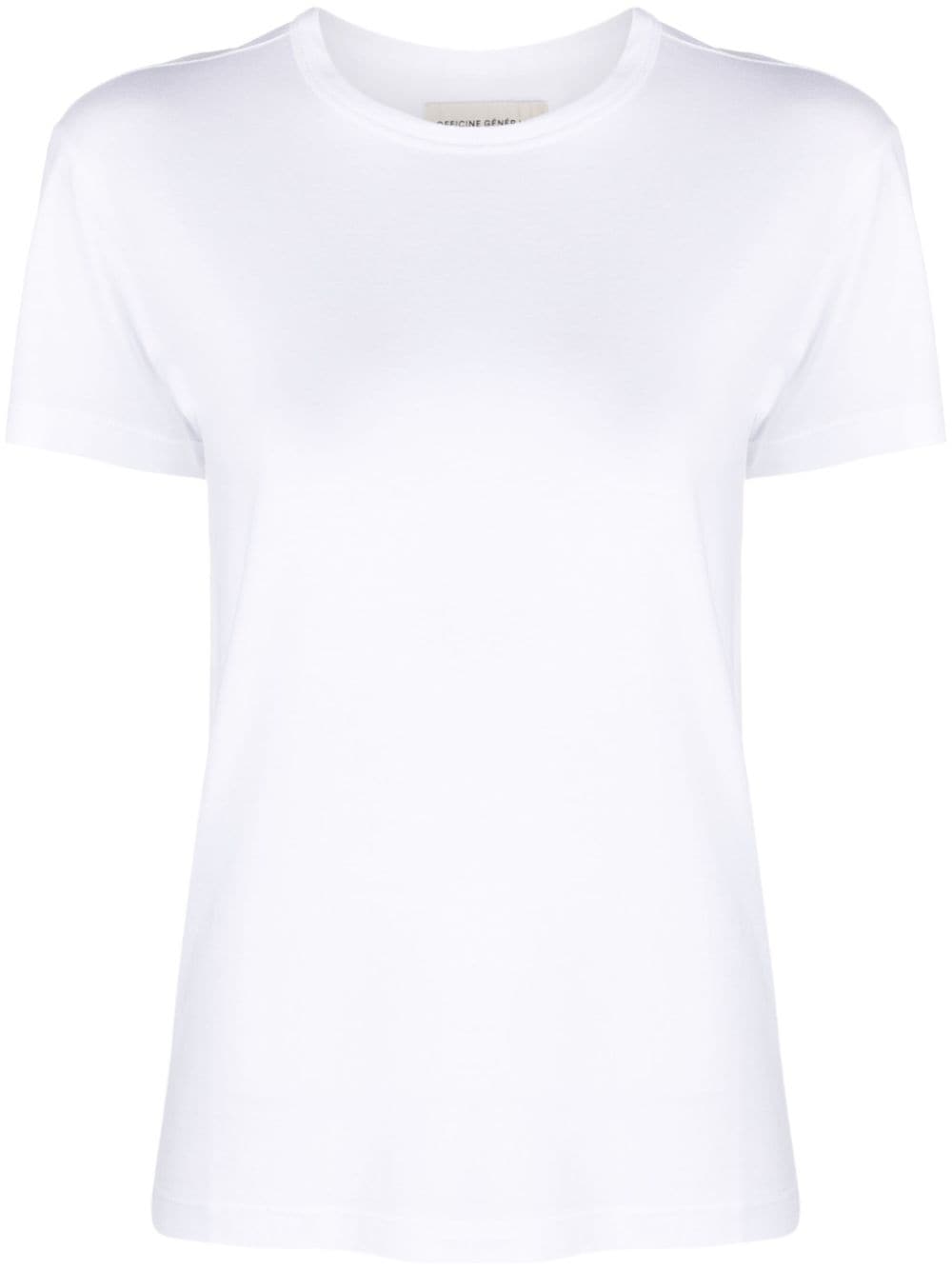 Shop Officine Generale Cotton T-shirt In White