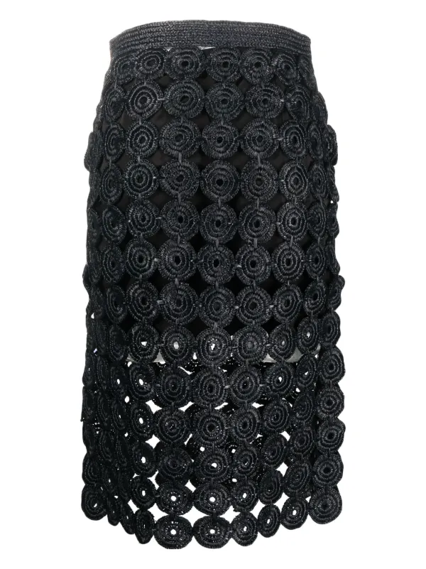 Wales Bonner クロシェニットスカート