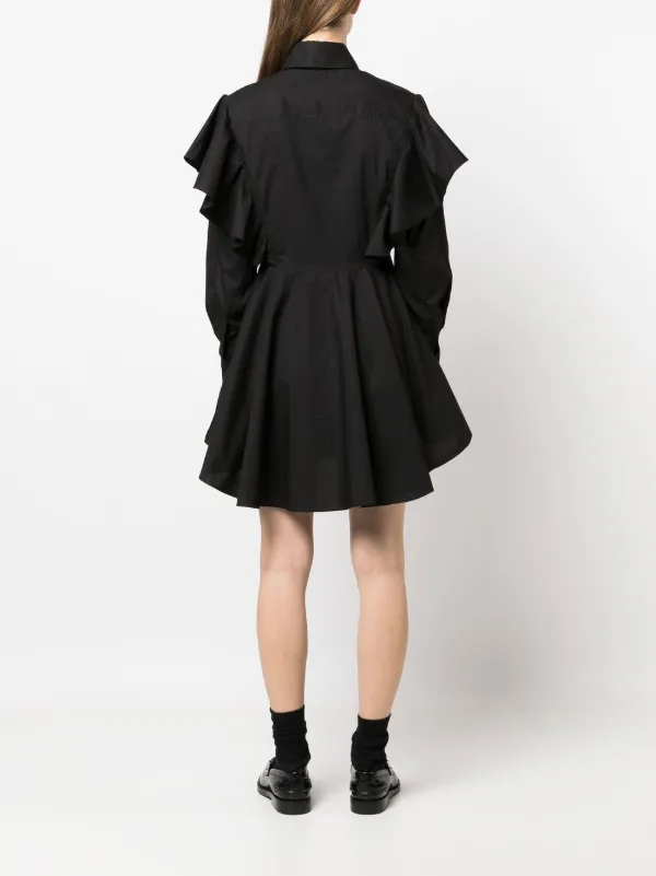 Karl lagerfeld lynn outlet ruffle dress