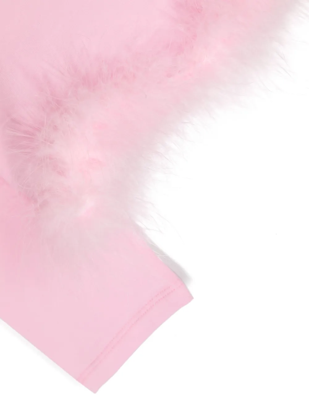 TWINSET Kids T-shirt met logoplakkaat Roze