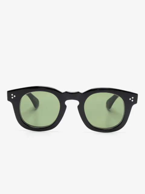 Lesca round-frame sunglasses 