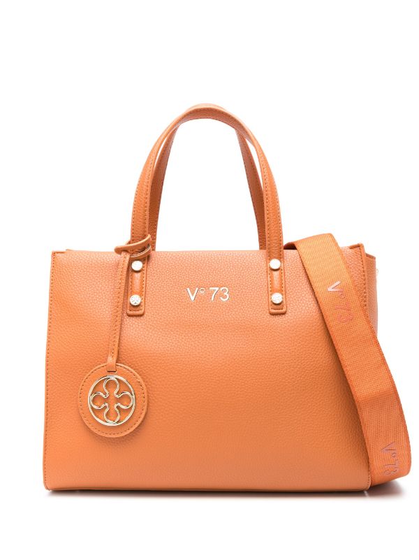 Orange shopper online bag