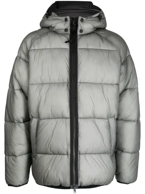 Barbour Driesh logo-plaque hooded puffer jacket