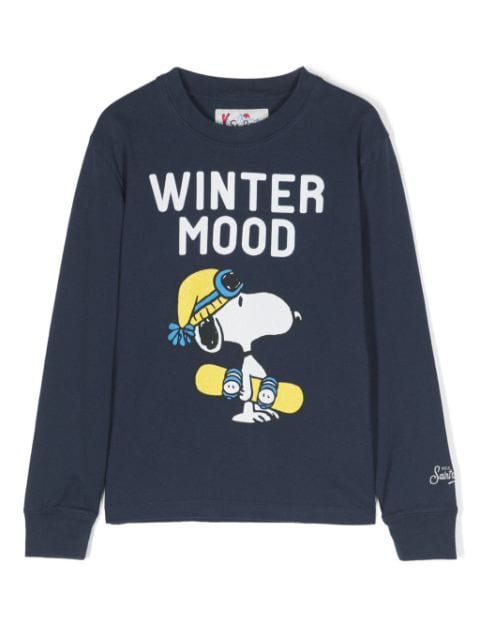 MC2 Saint Barth Kids x Peanuts™ cartoon-print cotton sweatshirt