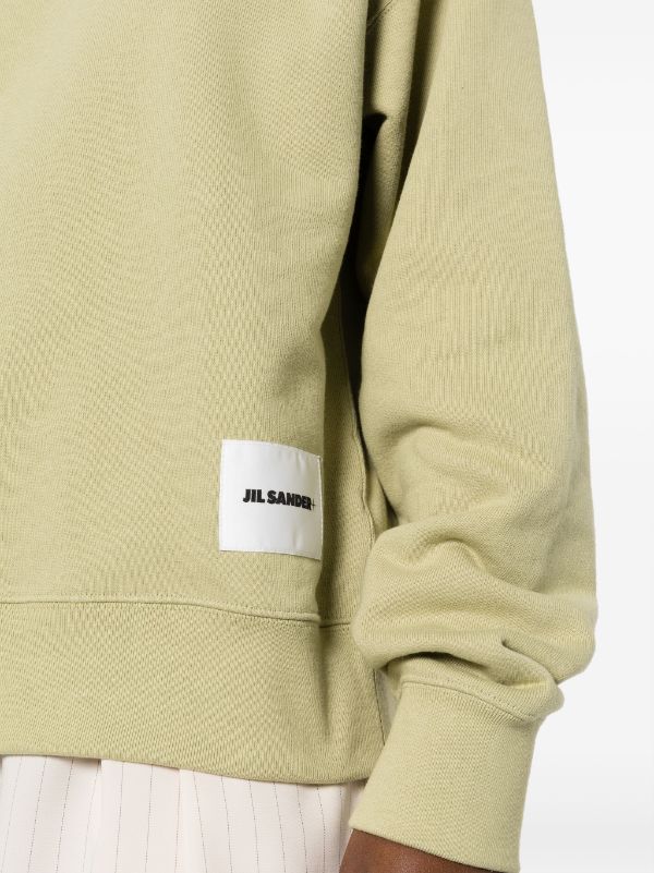 Jil Sander logo-print Drawstring Hoodie - Farfetch