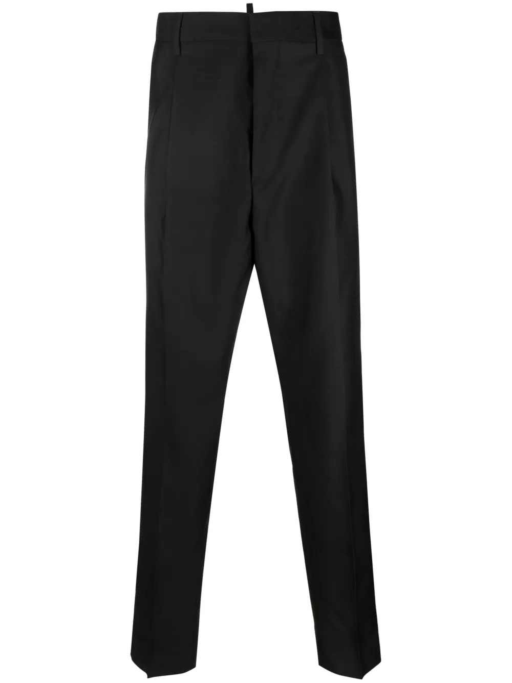 Dsquared2 Cigarette Tailored-cut Trousers In Black