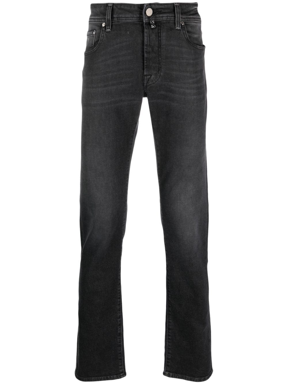 Jacob Cohen Bard Slim-cut Jeans In Black
