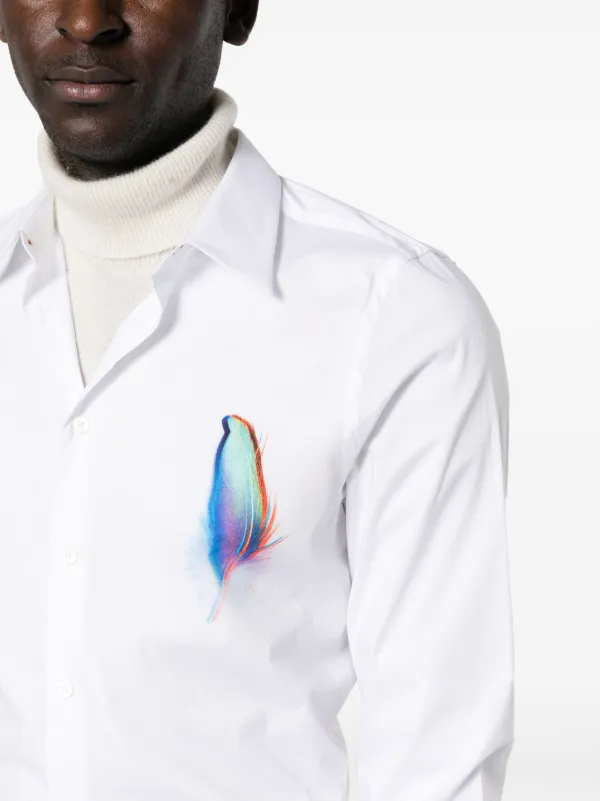paul smith feather shirt