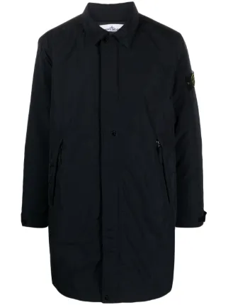 Stone Island Mantel Mit Verdecktem Verschluss - Farfetch
