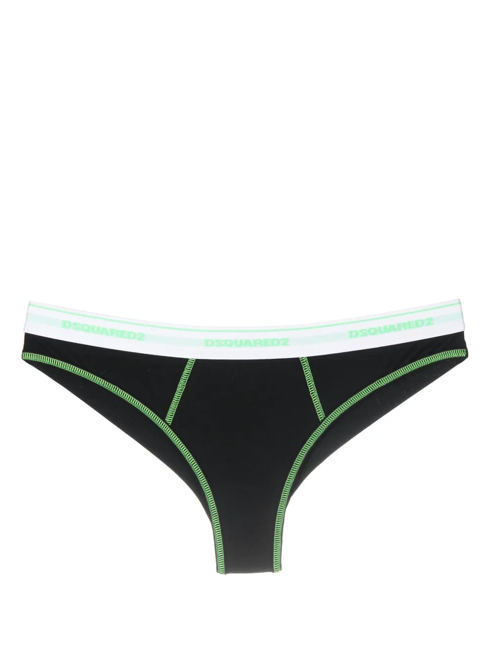 Dsquared2 Slip met logoband Zwart