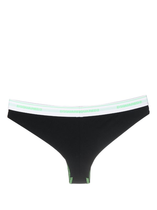 Dsquared2 logo-waistband stretch-cotton Thong - Farfetch