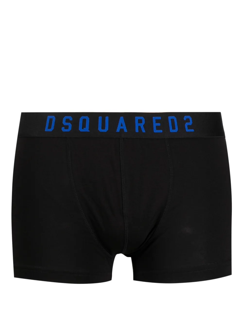 Dsquared2 Logo-tape Colour-block Boxers In Black