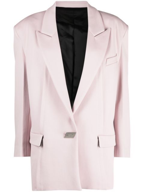 The Attico single-breasted blazer Women