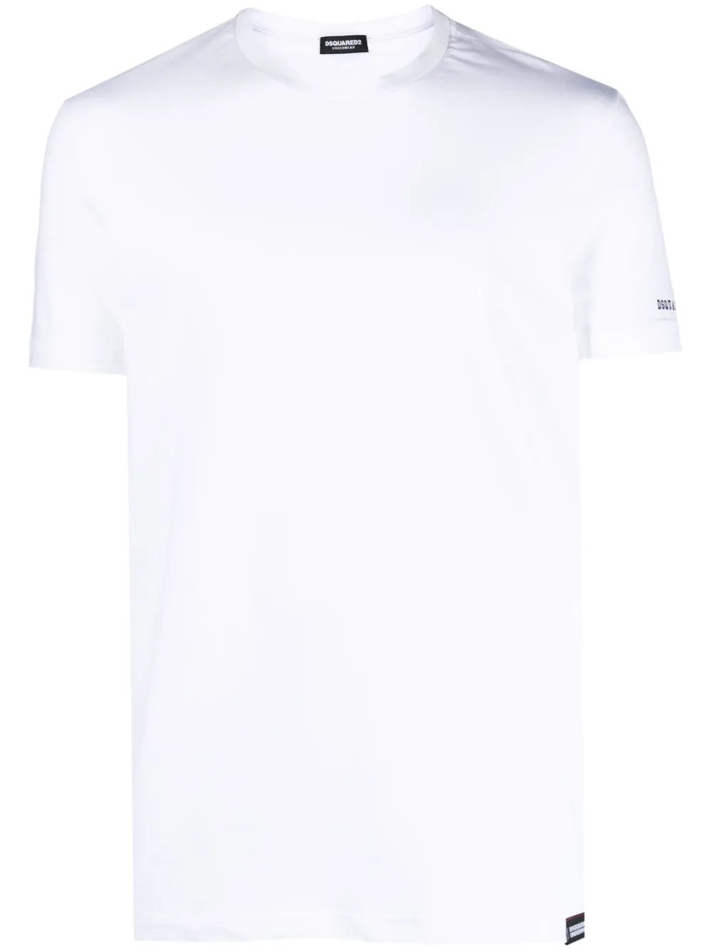 Dsquared2 logo-print cotton T-Shirt Wit