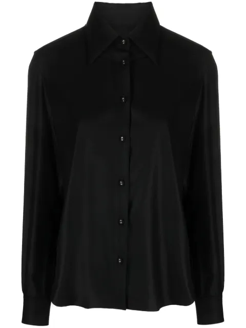 Officine Generale long-sleeve virgin wool shirt